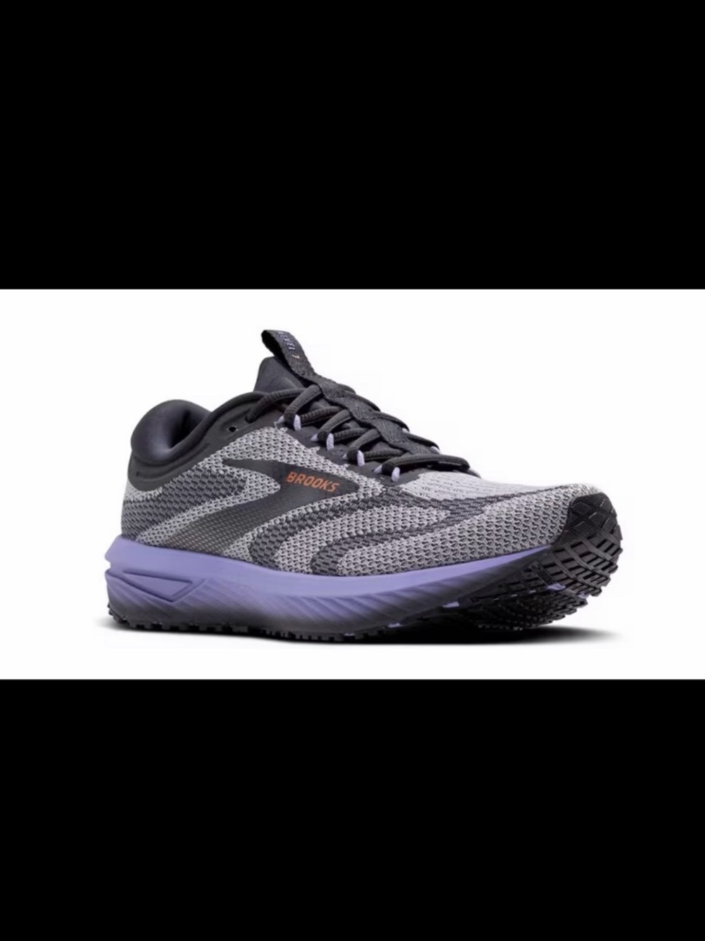 Brooks Women's Running Shoe in Gray, Purple & Black